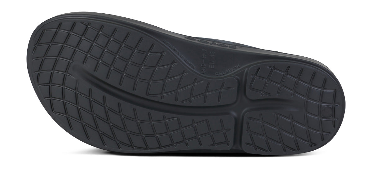 BAUER/OOFOS Men's OOriginal Sport Sandal ?C Black Asphalt - Image 7